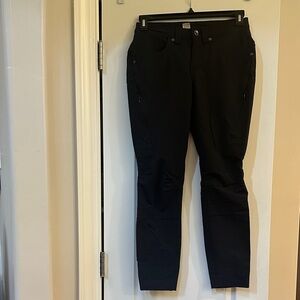 Duluth Trading Co Black Straight Leg Pants/Flexpedition Slim Leg